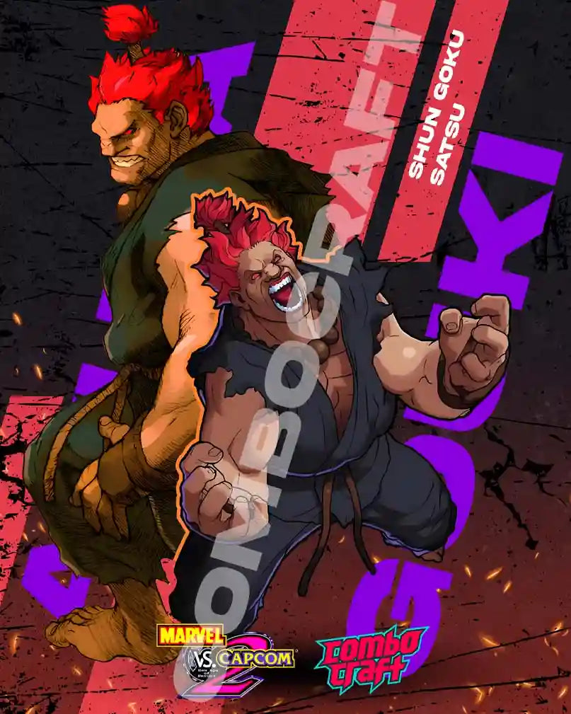 Akuma Marvel vs Capcom 2