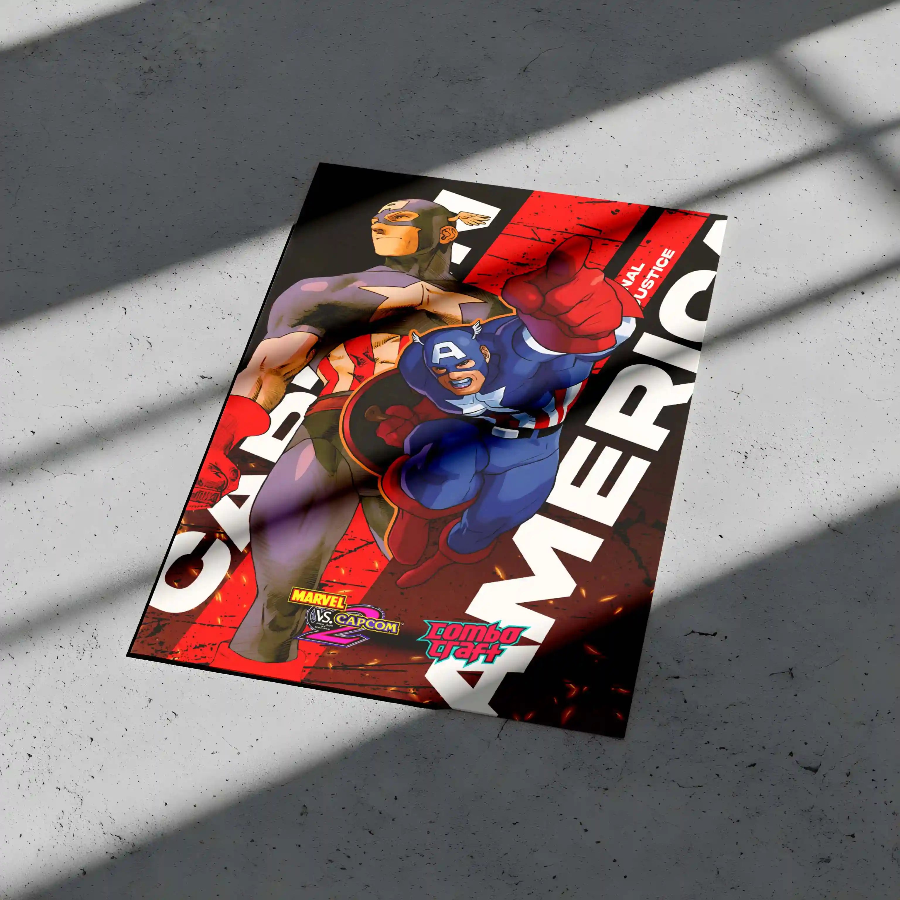Captain America Marvel vs Capcom 2