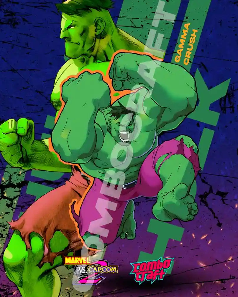 Hulk Marvel vs Capcom 2