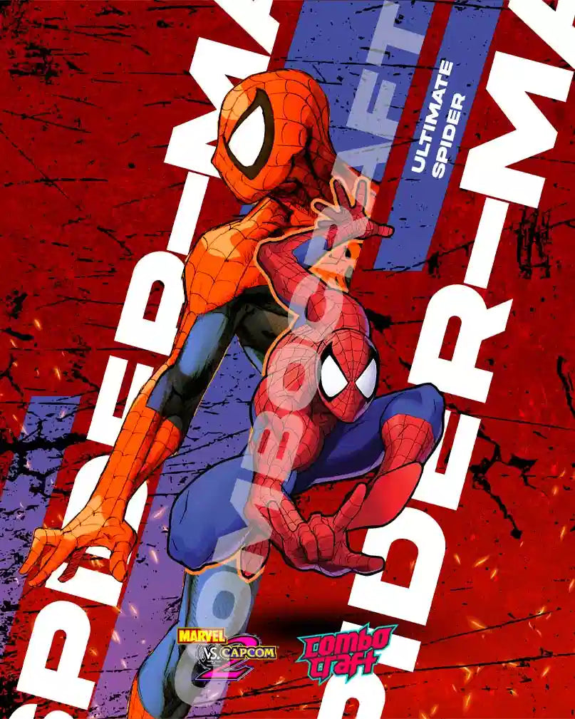 Spiderman Marvel vs Capcom 2