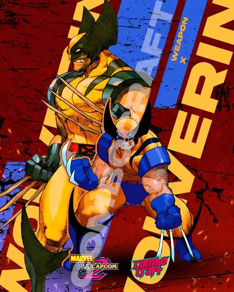 Wolverine Marvel vs Capcom 2
